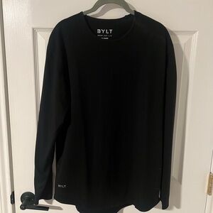 BYLT Basics Black Long Sleeve Tee